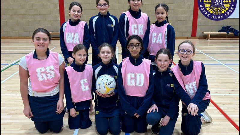 Sports Posts U11 B Netball v MHS