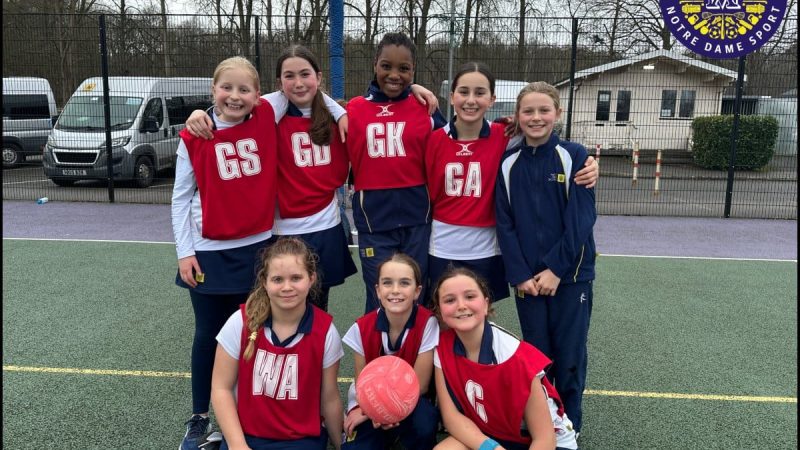 Sports Posts U11 Netball v CLFS