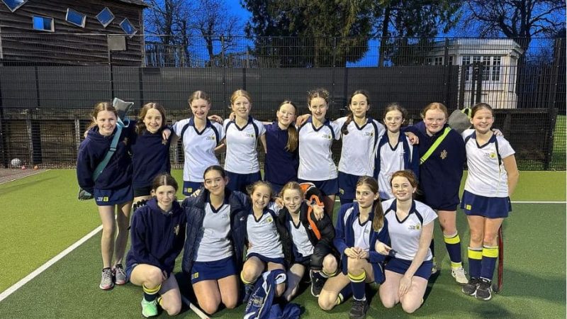 U13 A and b Hockey Teams v KGS