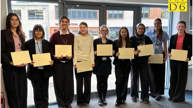 Y13 UKMT Maths Challenge Certificates