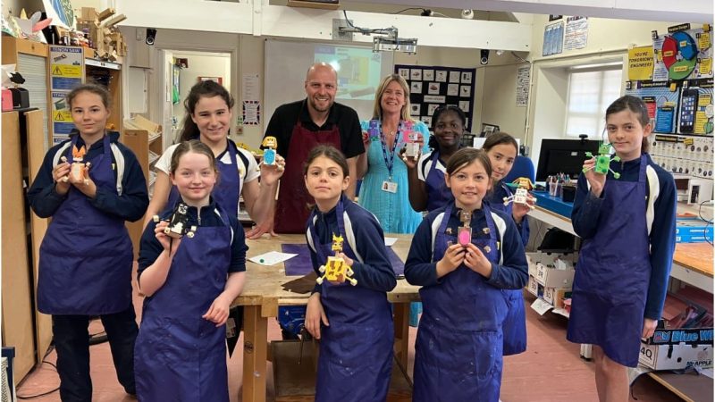 Y6 Design and Technology workshop at Parkside