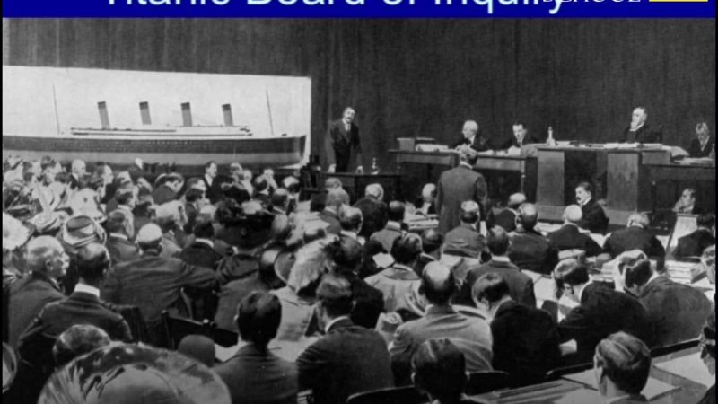 Y9 History - Titanic Inquiry Role Play - Innovation Space