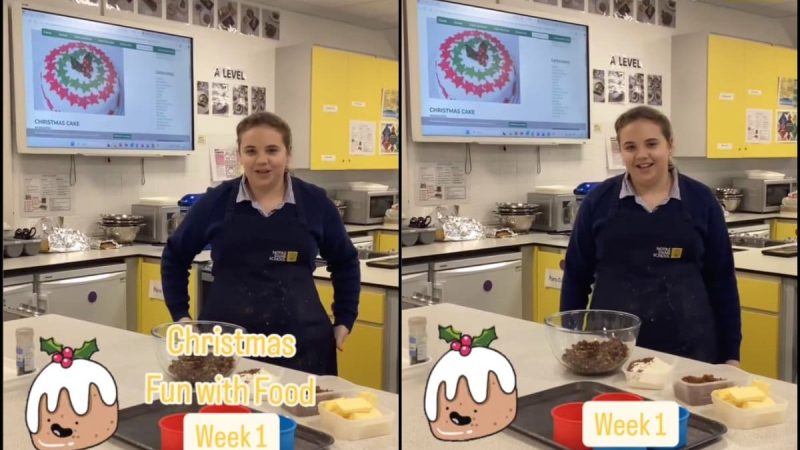 KS3 Food Club - Christmas Cake Week 1