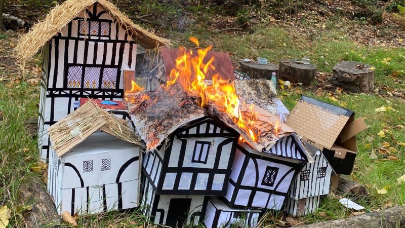 Year 2 Great Fire of London - Outdoor LEarning