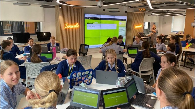 Year 7 at Inter-House Maths Challenge