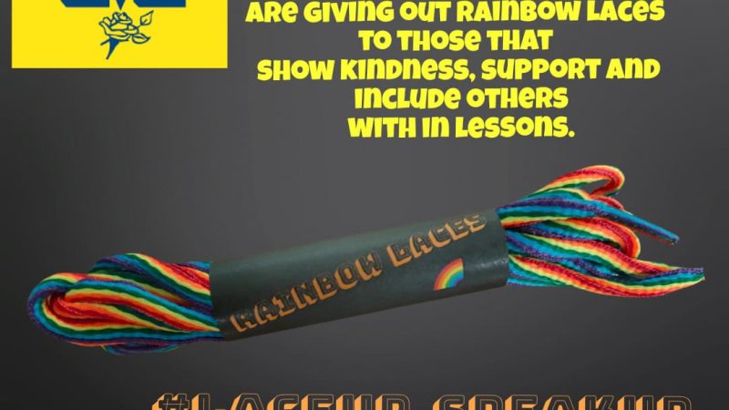 Lace Up & Speak Out LGBTQIA+ History Month