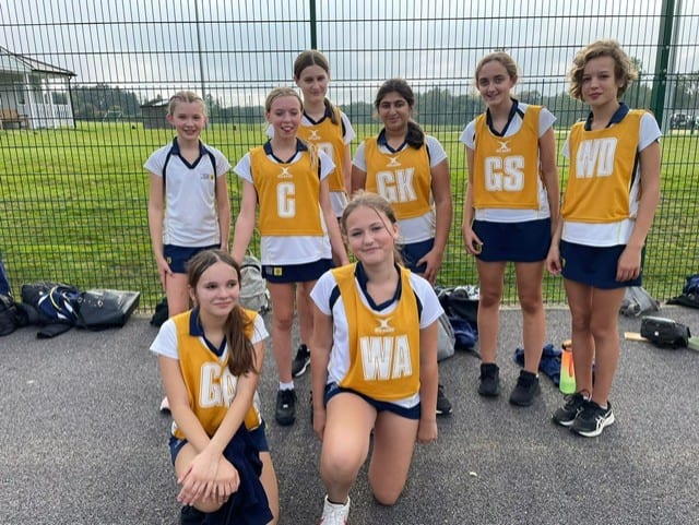 U14 B Netball at St Teresa's Tournament